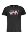 GIAN MARCO VENTURI Herren KURZARM-T-SHIRT Schwarz