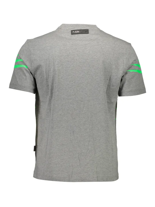 Plein Sport Herren KURZARM-T-SHIRT Grau | online kaufen