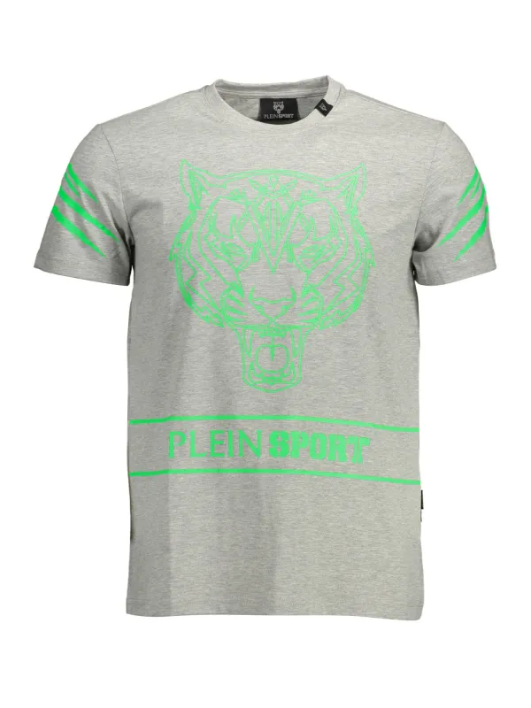 Plein Sport Herren KURZARM-T-SHIRT Grau | online kaufen