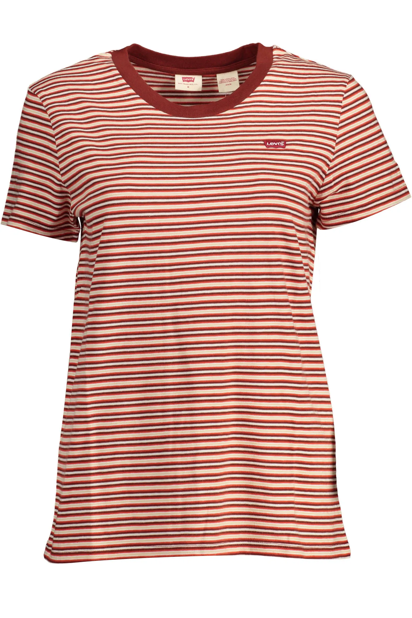 Damen KURZARM-T-SHIRT Rot 39185_35C4C8D_ROSSO0183