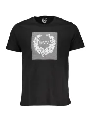 GIAN MARCO VENTURI Herren KURZARM-T-SHIRT Schwarz