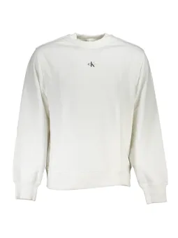 Calvin Klein Herren Sweatshirt mieten – Weiß, Größen M-2XL