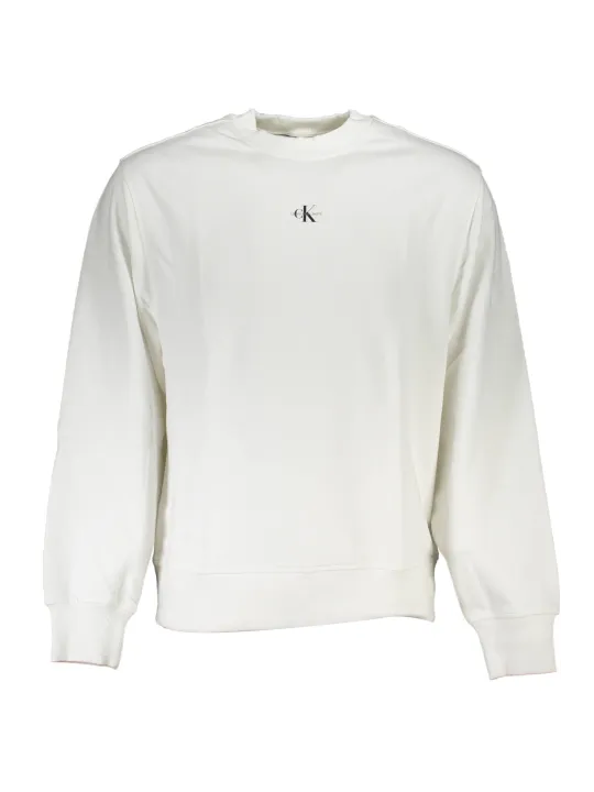 Calvin Klein Herren LANGARM-SWEATSHIRT Weiß | online kaufen