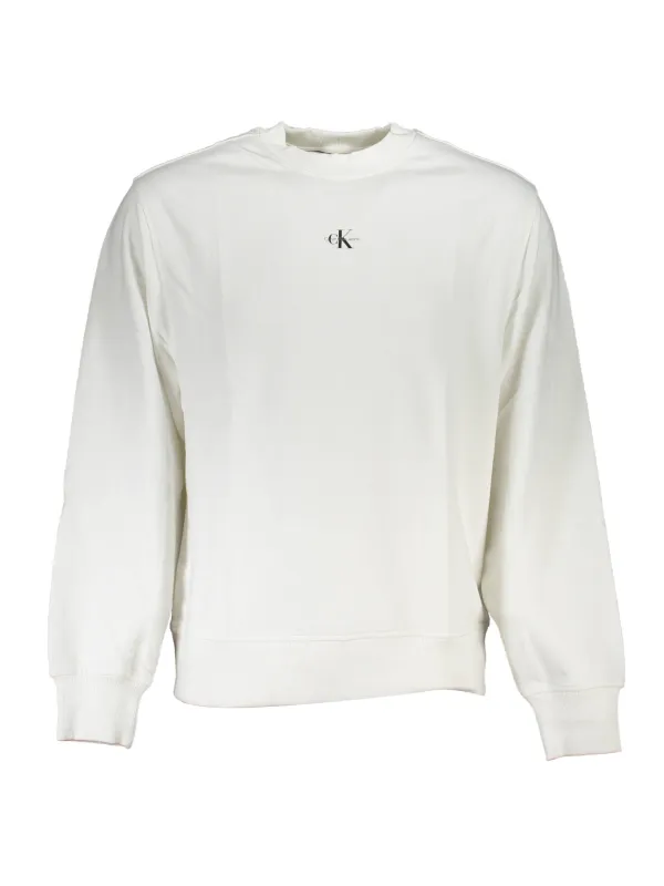 Calvin Klein Herren LANGARM-SWEATSHIRT Weiß | online kaufen