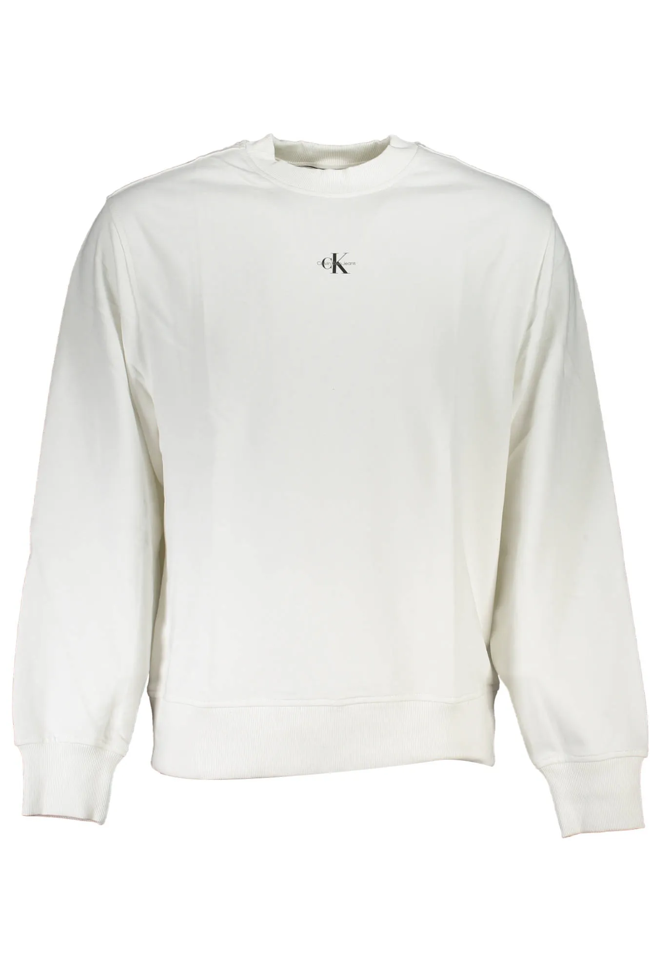 Herren LANGARM-SWEATSHIRT Weiß J30J322534_DCFEC27_BIANCOYAF