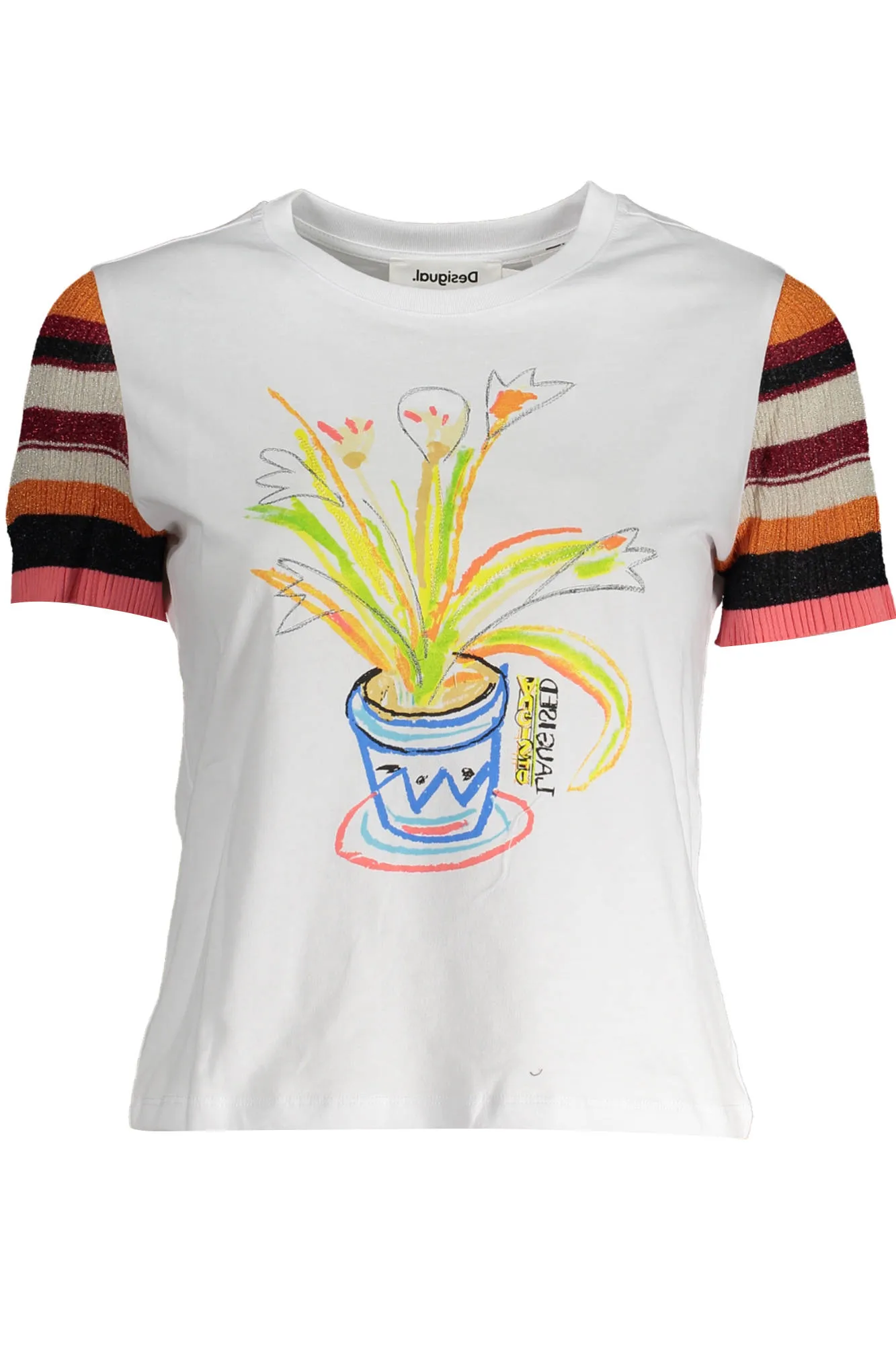 Damen KURZARM-T-SHIRT Weiß 23SWTK80_DAC0E64_BIANCO1000