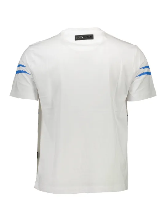 Plein Sport Herren KURZARM-T-SHIRT Weiß | online kaufen