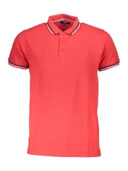 Cavalli Class Herren Poloshirt Rot mieten | Flex-Fashion