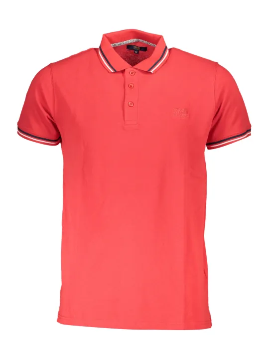 Cavalli Class Herren KURZARM-POLOSHIRT Rot | online kaufen