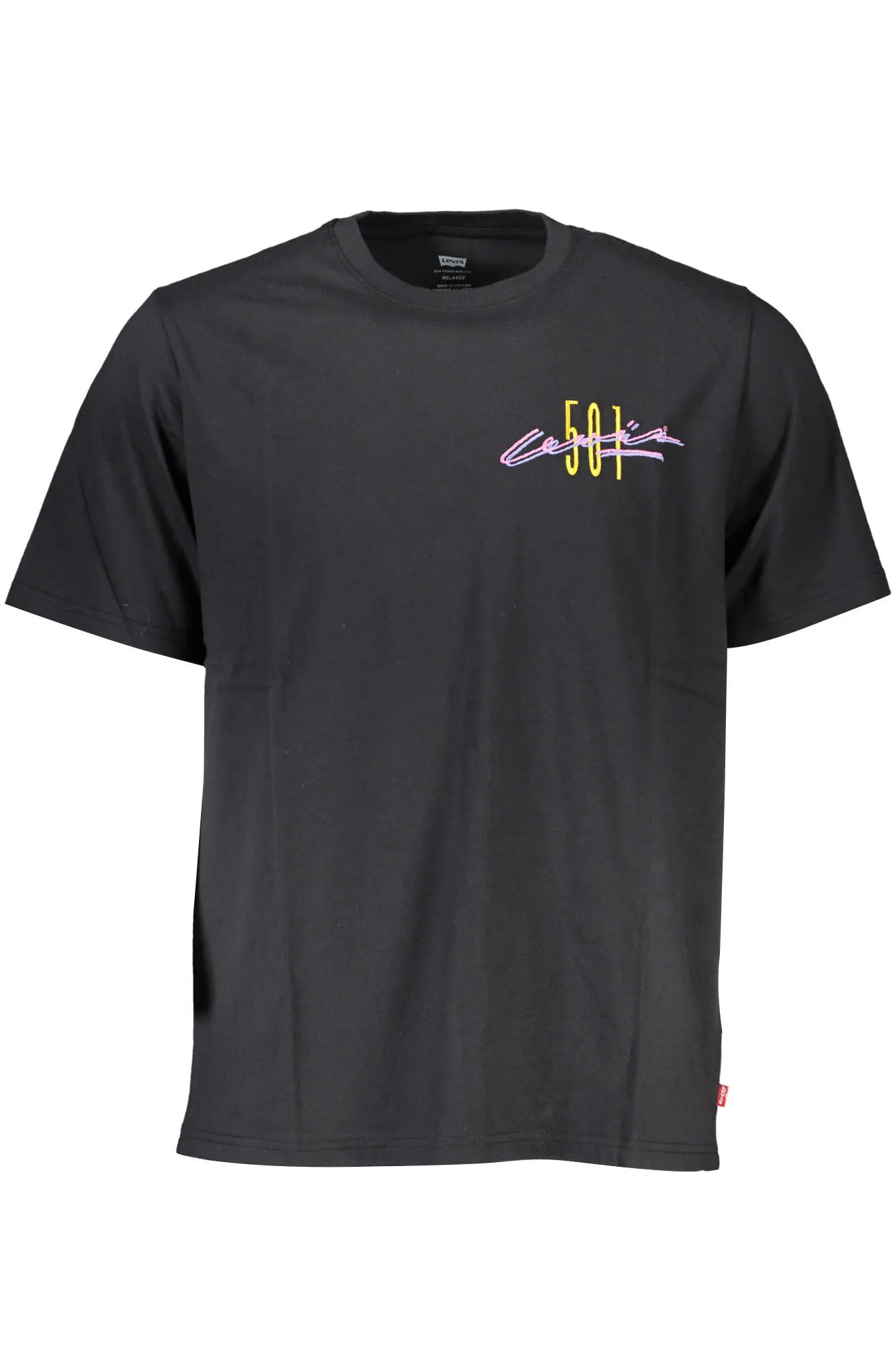 Herren KURZARM-T-SHIRT Schwarz 16143_BF186CF_NERO1204