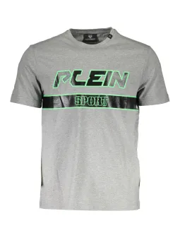 Plein Sport Herren KURZARM-T-SHIRT Grau | online kaufen