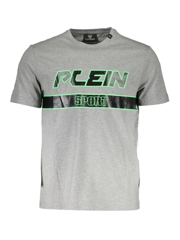Plein Sport Herren KURZARM-T-SHIRT Grau | online kaufen