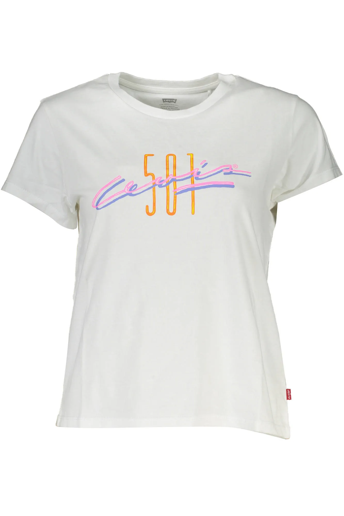 Damen KURZARM-T-SHIRT Weiß A6126_2BC08D3_BIANCO0019