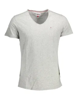 Tommy Hilfiger Herren T-Shirt Grau mieten | Flex-Fashion