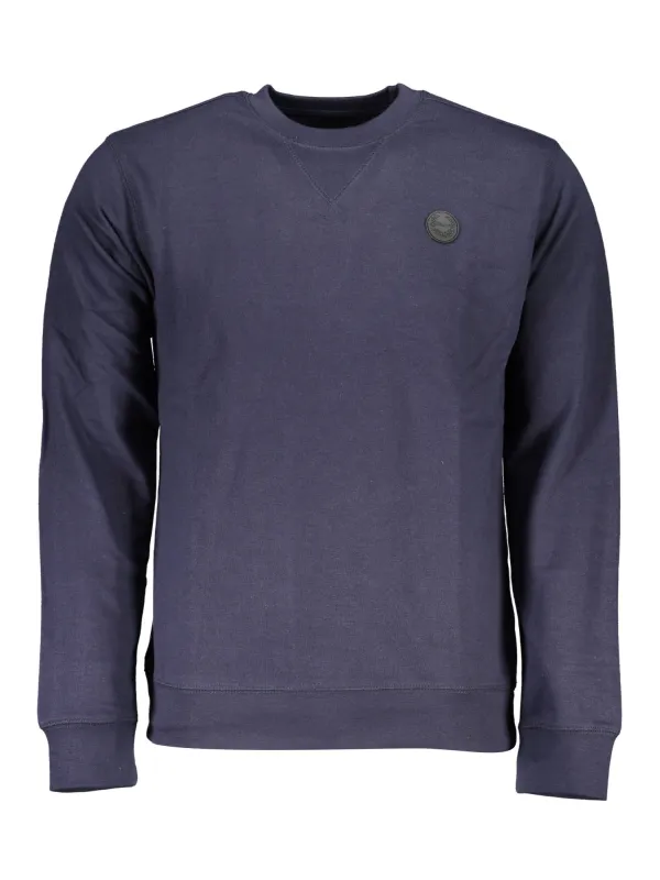 GIAN MARCO VENTURI Herren LANGARM-SWEATSHIRT Blau