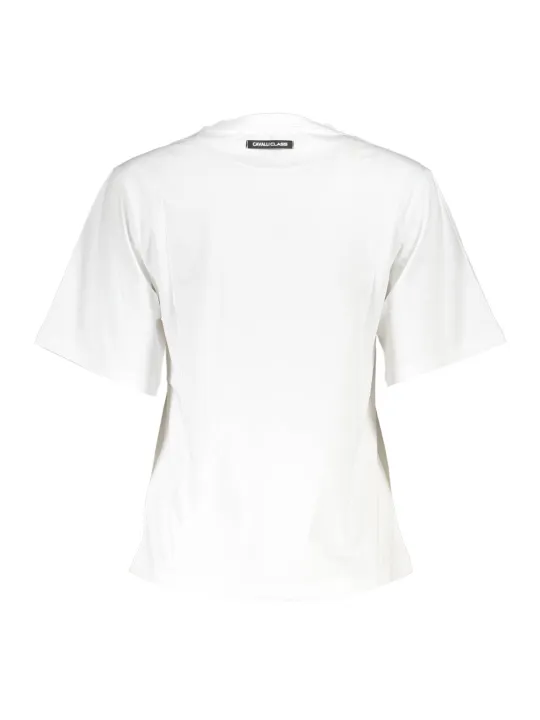 Cavalli Class Damen KURZARM-T-SHIRT Weiß | online kaufen