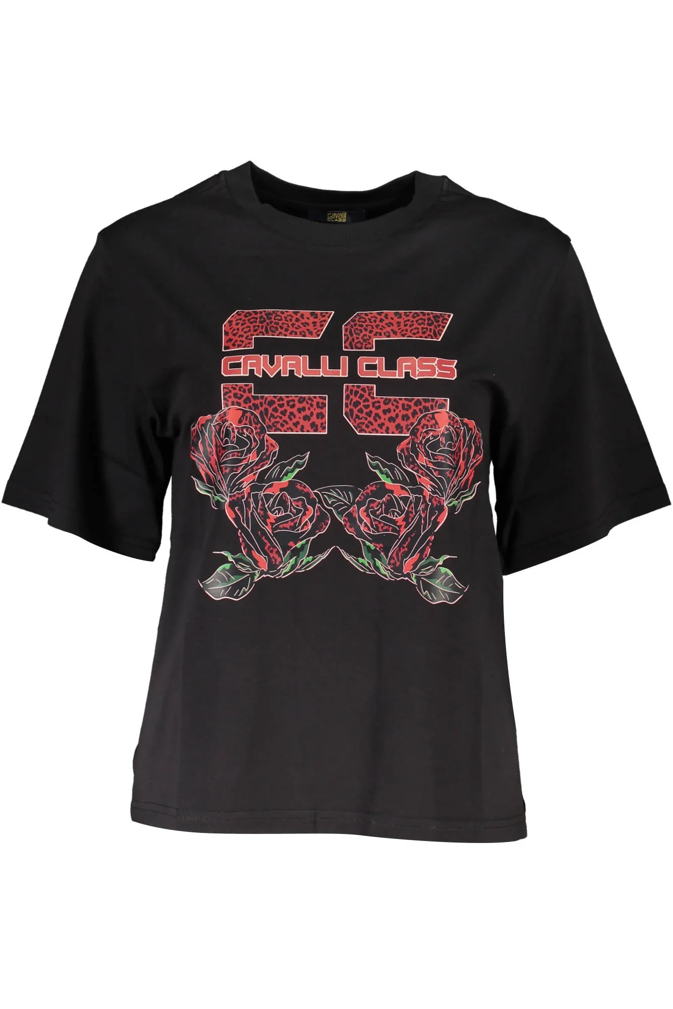 Damen KURZARM-T-SHIRT Schwarz QXT62FJD060_08D9151_NERO05051