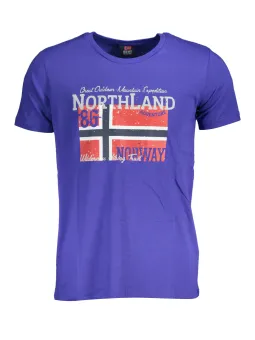 NORWAY 1963 Herren KURZARM-T-SHIRT Blau | online kaufen