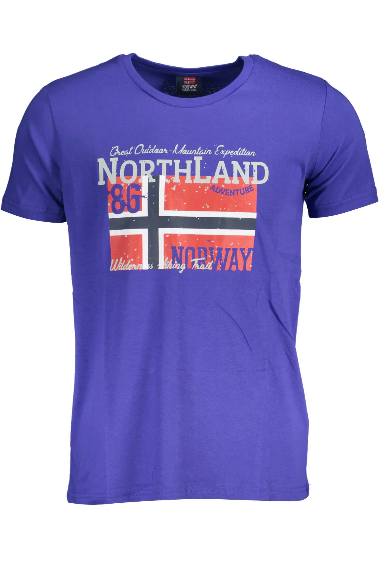 Herren KURZARM-T-SHIRT Blau 836013_F2E41D4_BLUROYAL