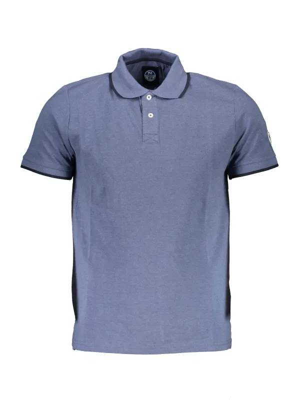 North Sails Herren KURZARM-POLOSHIRT Blau | online kaufen