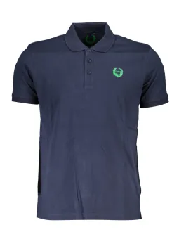 GIAN MARCO VENTURI Herren KURZARM-POLOSHIRT Blau