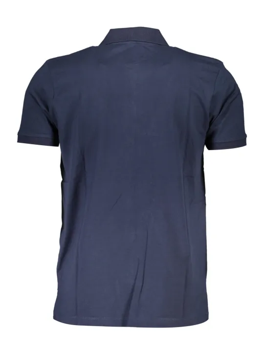 GIAN MARCO VENTURI Herren KURZARM-POLOSHIRT Blau