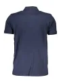 GIAN MARCO VENTURI Herren KURZARM-POLOSHIRT Blau