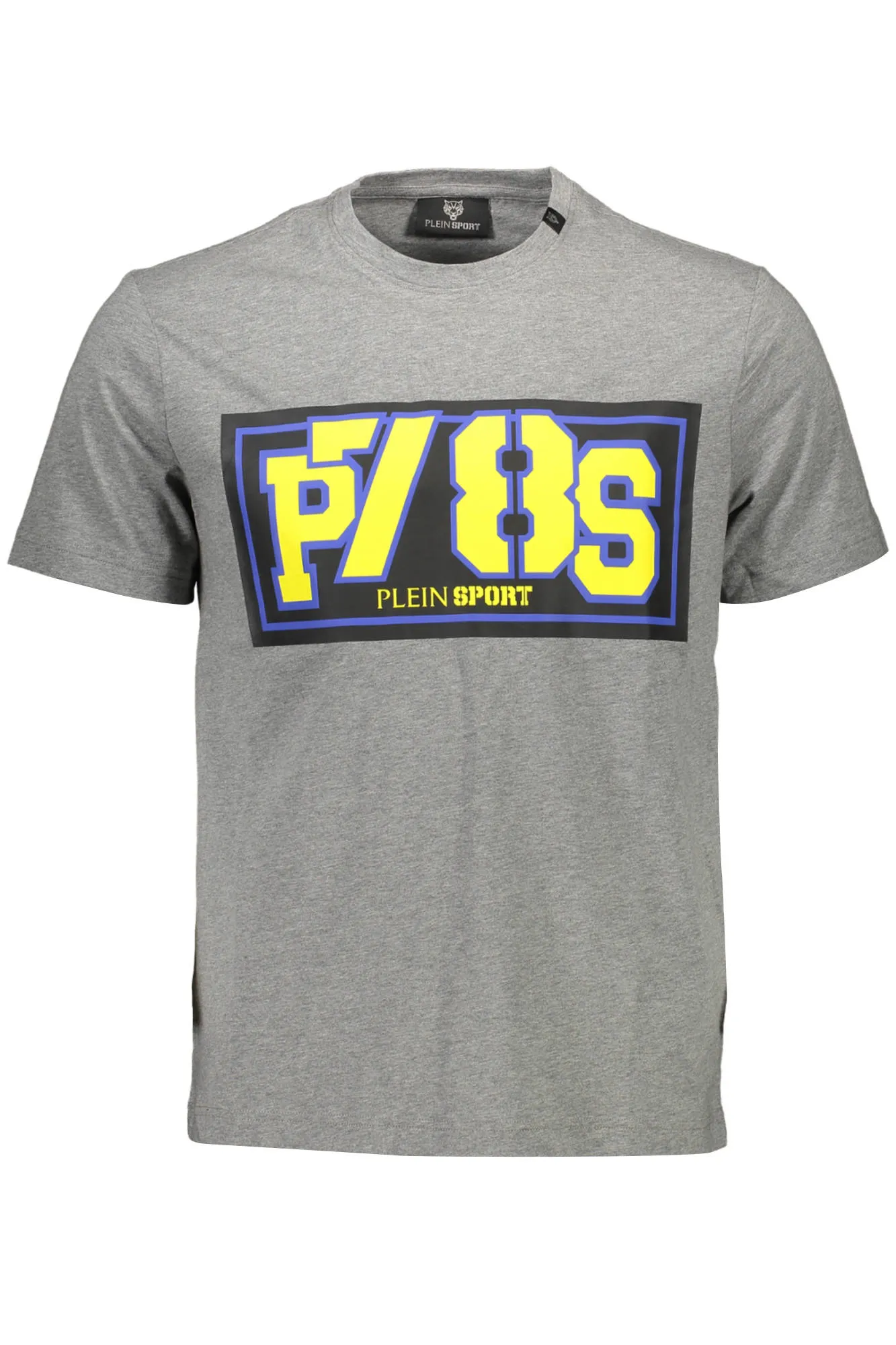 Herren KURZARM-T-SHIRT Grau TIPS116_FDBAF77_GRIGIO94GR