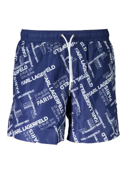 Karl Lagerfeld Herren Beachwear Tasche Blau mieten - Flex-Fashion