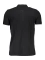 GIAN MARCO VENTURI Herren KURZARM-POLO Schwarz