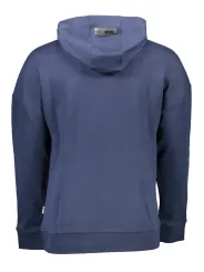 Plein Sport Herren LANGARM-KAPUZENPULLOVER Blau