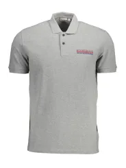 Napapijri Herren KURZARM-POLO Grau | online kaufen