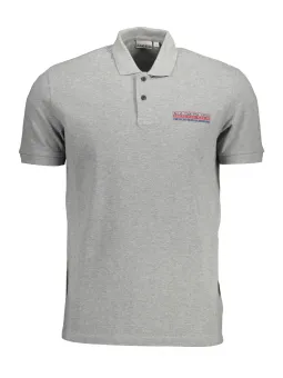 Napapijri Herren Polo Grau mieten - Flex-Fashion Verleih