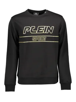 Plein Sport Herren LANGARM-SWEATSHIRT Schwarz