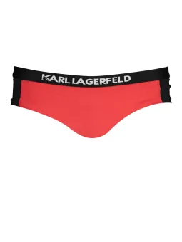 Karl Lagerfeld Beachwear Damen BADESHORTS Rot