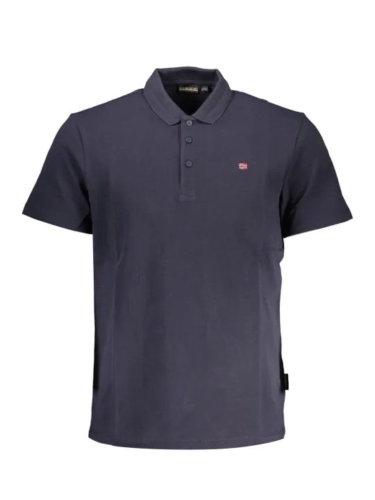 Napapijri Herren KURZARM-POLOSHIRT Blau | online kaufen