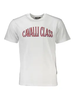 Cavalli Class Herren T-Shirt Weiß mieten - Flex-Fashion Verleih