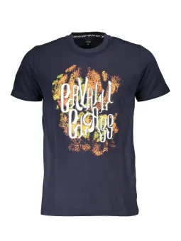 Cavalli Class Herren T-Shirt Blau mieten | Flex-Fashion Verleih