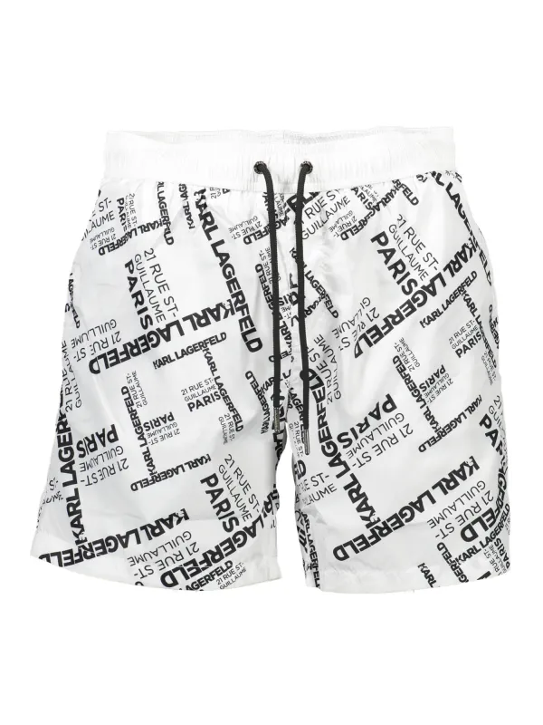 Karl Lagerfeld Beachwear Herren TASCHE Weiß | online kaufen