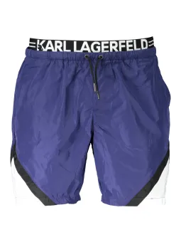 Karl Lagerfeld Herren Beachwear Tasche Blau mieten | Flex-Fashion
