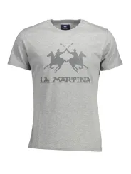 LA MARTINA Herren KURZARM-T-SHIRT Grau | online kaufen