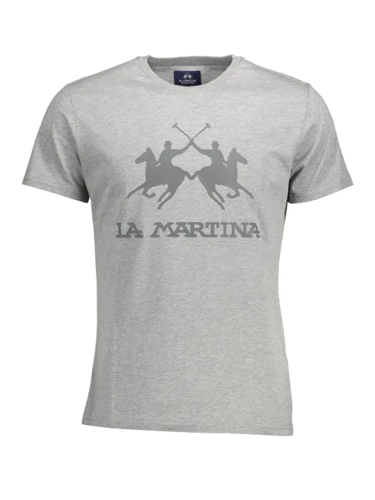LA MARTINA Herren KURZARM-T-SHIRT Grau | online kaufen