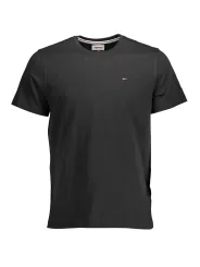 Tommy Hilfiger Herren KURZARM-T-SHIRT Schwarz