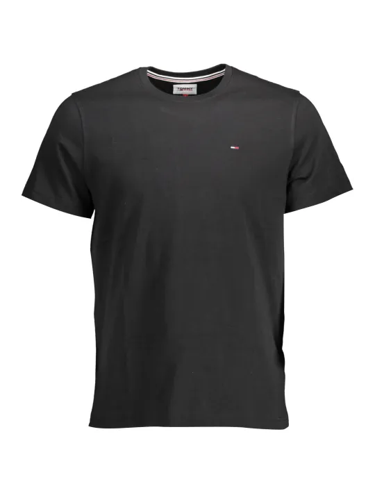 Tommy Hilfiger Herren KURZARM-T-SHIRT Schwarz