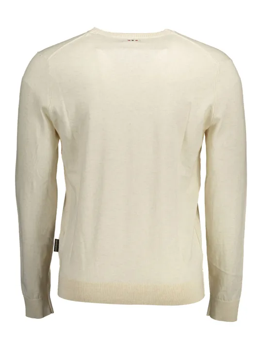 Napapijri Herren LANGARM-T-SHIRT Beige | online kaufen