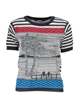 Mieten Sie Desigual Damen T-Shirt Blau - Flex-Fashion Verleih