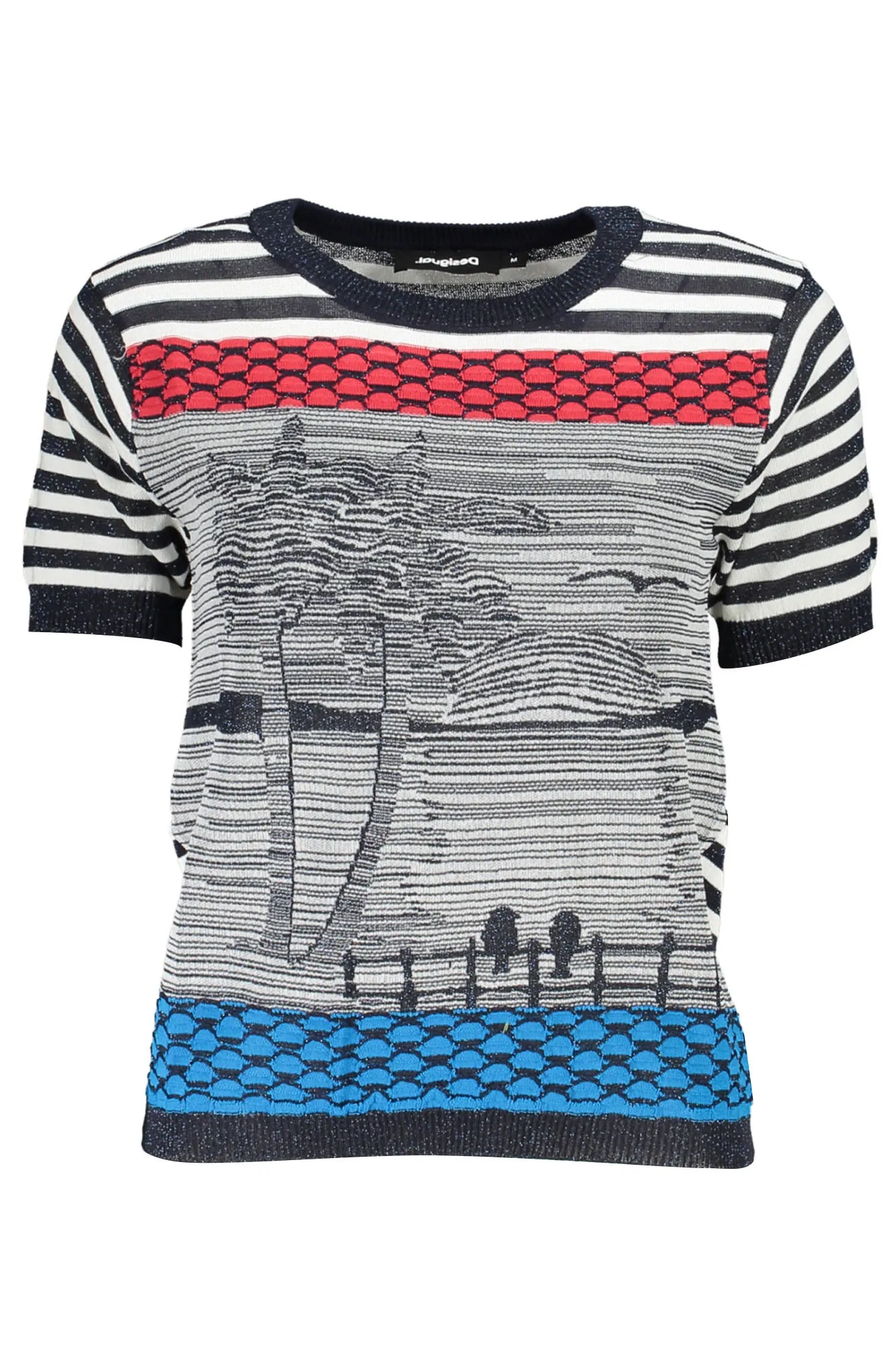 Damen KURZARM-T-SHIRT Blau 23SWTKBM_A67063B_BLU5010