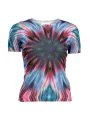 Desigual Damen KURZARM-T-SHIRT Blau | online kaufen