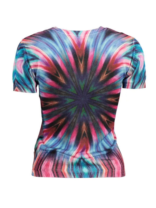 Desigual Damen KURZARM-T-SHIRT Blau | online kaufen