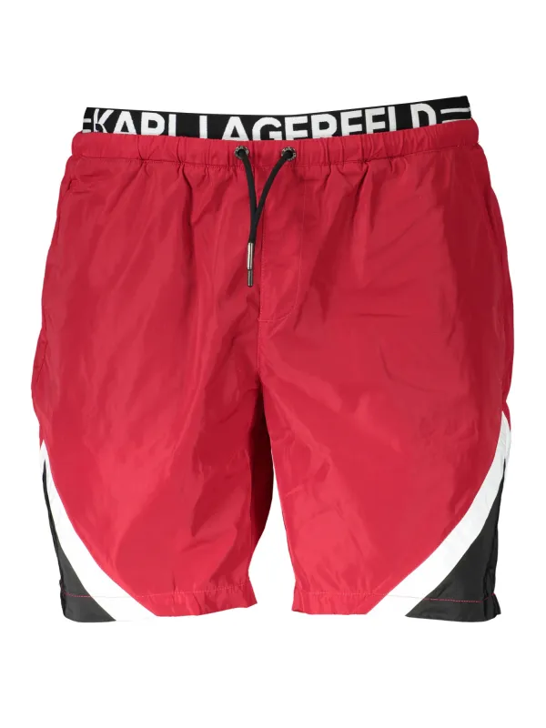 Karl Lagerfeld Beachwear Herren TASCHE Rot | online kaufen